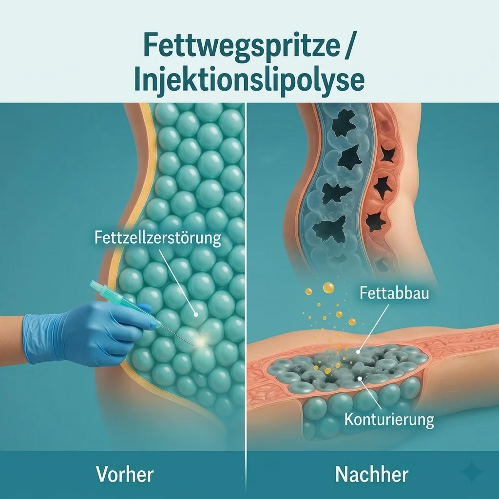 Kashichkina - Hausarzt & Fachärztin für Innere Medizin -Fettwegspritze –gezielte Formung von Körperkonturen
